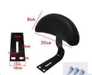 Accessoires universels pour siège de <span class=keywords><strong>moto</strong></span> <span class=keywords><strong>électrique</strong></span>, protection du dos et du dos du siège pour Yamaha Zuma <span class=keywords><strong>125</strong></span> <span class=keywords><strong>2022</strong></span> 2023 - Product Image 6