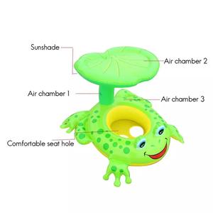 <span class=keywords><strong>Sombrilla</strong></span> de Rana para Bebés, Parasol Acuático, Anillo de Natación Inflable, Juguetes Inflables, Flotadores para Piscina para Niños, Balsas para Piscina - Product Image 5