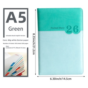 Cuaderno Espiral A5 Personalizado, Tapa Dura, Agenda Diaria/Semanal, Diario de Tapa Dura, Bloc de Notas Circular, Impresión en Papel y Cartón - Product Image 1