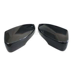 Carbon Fiber <b>Mirror</b> Covers For Ford Focus C Max Full Set Spherical Reflector <b>Plastic</b> Material 3m Tape Installation - Product Image 1
