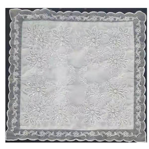 Capa de Almofada Moderna Bordada à Mão 18x18 com Renda para Decoração de Casa Sofá Almofada Bordada - Product Image 2