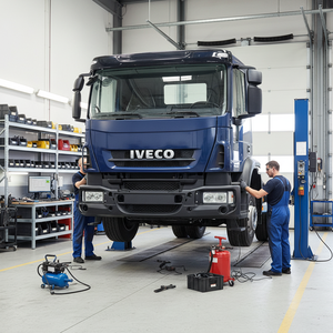 กันชนหน้า POLIPLAST ใหม่ พร้อมรูสำหรับไฟตัดหมอก วัสดุโพลีโพรพิลีน สำหรับ Eurocargo Tector ปี 2008 75-120 - Product Image 3