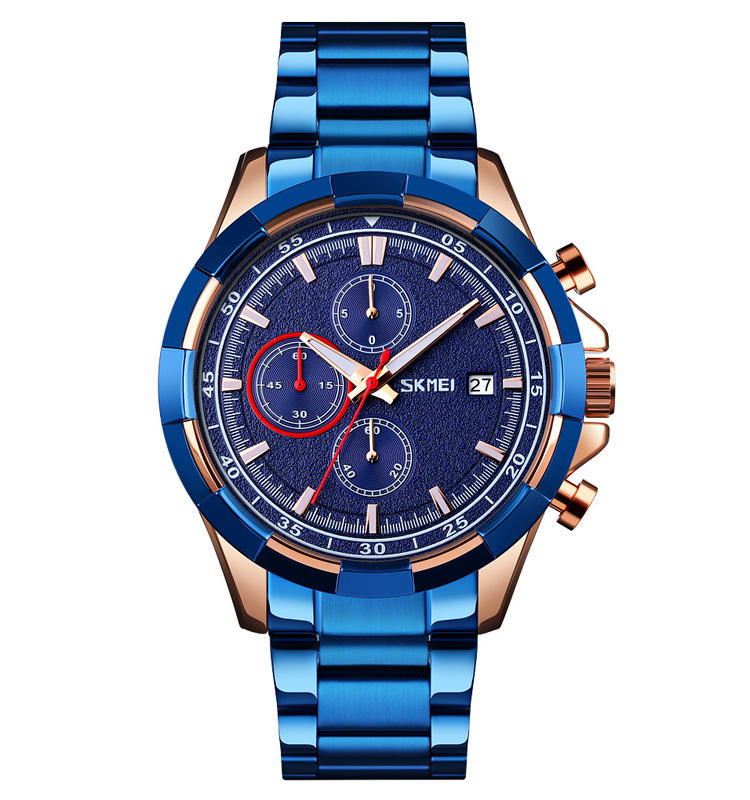 สีโรสโกลด์/น้ำเงิน