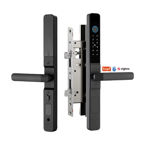 Thông minh xi lanh khóa không thấm nước  Keyless vân tay Châu Âu Lỗ mộng thông minh khóa với tuya ttlock App kỹ thuật số tủ khóa - Product Image 4