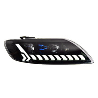 Projecteurs LED laser 12V pour Q7 OLIVER 2006-2015 avec clignotants séquentiels et feux de jour