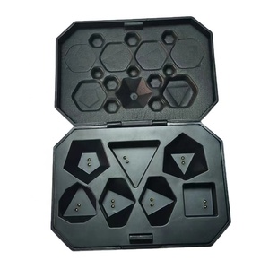 Có Sẵn Bộ Xúc Xắc Led Nhấp Nháy DND Có Thể Sạc Lại Với Hộp Sạc - Product Image 2