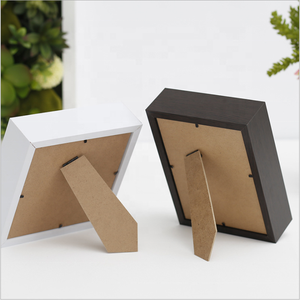 ขนาดที่กำหนดเอง4สีสีดำสีขาววอลนัทไม้3D เงากล่องกรอบ - Product Image 5