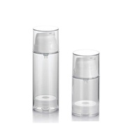 Fournisseur 30ml 50ml 100ml 150ml Bouteille Airless Vide Comme Bouteilles Pompe Airless Lotion de Luxe en Plastique