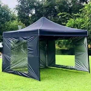 Tente personnalisée 10 pieds x 10 pieds, commerciale, facile à ramasser, pvc transparent, mur 3x3, écran pliant 10x10, marque extérieure, <span class=keywords><strong>caravane</strong></span>, <span class=keywords><strong>auvent</strong></span> - Product Image 4