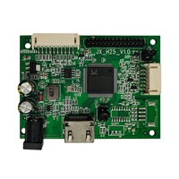 Einzelner HDMI-Eingang LCD LVDS Monitor-Steuerplatine Auflösung bis zu 1920x1080 und Auflösungsanpassung über Kurzdraht