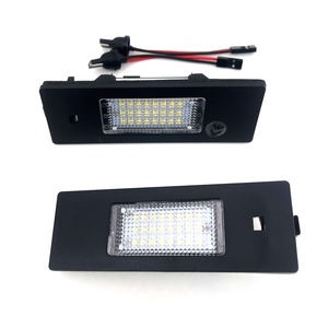 2 pièces, éclairage de <span class=keywords><strong>plaque</strong></span> d'<span class=keywords><strong>immatriculation</strong></span> LED 3W 12V pour <span class=keywords><strong>BMW</strong></span> série <span class=keywords><strong>1</strong></span>/6 Z4/i3/X2, compatible avec E81/E87/F20/F21/E63/E64/F06/F12/F13/K48 1600GT - Product Image 4