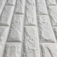 Longtime LT Nouvelle Collection 70*70 CM Autocollant Mural en Mousse Auto-Adhésif Série Brique Design Brique pour Décoration Intérieure