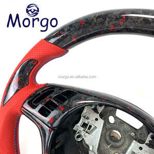 Accesorios interiores para <span class=keywords><strong>BMW</strong></span> Volante de diseño de estilo de coche de carreras de fibra de carbono forjado personalizado para <span class=keywords><strong>BMW</strong></span> E46 <span class=keywords><strong>E36</strong></span> <span class=keywords><strong>330CI</strong></span> 325I - Product Image 5