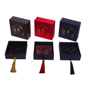 Elegant Luxury Jewelry <b>Gift</b> <b>Box</b> with Velvet Bag Drawer Slide Jewelry <b>Box</b> Packaging with Tassel for Jewelry Accessories - Product Image 3
