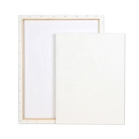 Mini toile de coton stretch 16x20 pouces, personnalisée, en coton vierge pour peinture, vente en gros, livraison gratuite