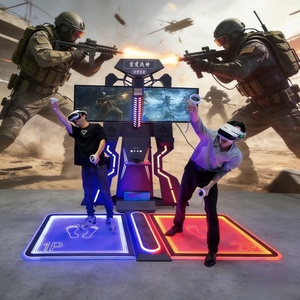 Machine de jeu de tir à la carabine VR en mode coopératif en ligne pour <span class=keywords><strong>2</strong></span> joueurs, simulateur de tir interactif de réalité virtuelle d'arcade - Product Image 2