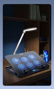 Mới 6 quạt làm mát Pad máy tính xách tay mát - Product Image 2