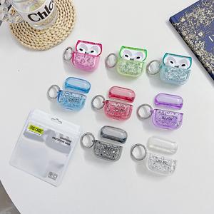SHSCASE Sparkling Crystal Bling earbud funda con diseño <span class=keywords><strong>de</strong></span> brillo bolsa para auriculares funda protectora para <span class=keywords><strong>AirPods</strong></span> Case - Product Image 2