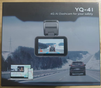 Caméra embarquée 4G LTE AI avec double caméra, enregistreur vidéo 2K QHD, mode nuit, écran IPS 3 pouces, garantie 1 an
