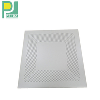 En relief En Aluminium Faux Étain Baisse Plate Carreaux de Plafond