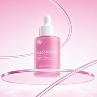 Sérum Visage Liquide Hydratant Bio AESTHTANY à la Vitamine C et PDRN 30ml - Hydratant Léger Nourrissant Éclaircissant et Blanchissant