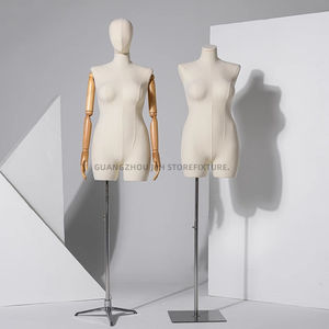 Maniquí Femenino sin Cabeza de Talla Grande, Torso Femenino Curvilíneo, Forma de Vestido Ajustable, Maniquí de <span class=keywords><strong>Costura</strong></span> para Sastrería - Product Image 2