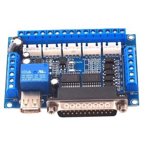 Placa de interfaz de máquina de grabado <span class=keywords><strong>MACH3</strong></span>, controlador de motor paso a paso de 5 ejes, CNC con aislamiento de acoplador óptico con cable USB - Product Image 2