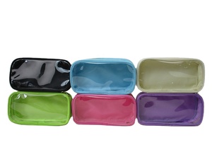 Ncb0178 7 màu sắc trong suốt rõ ràng PVC Túi mỹ phẩm nylon du lịch trang điểm trường hợp - Product Image 2