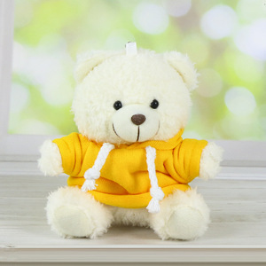 Offre Spéciale : Porte-clés Ourson en Peluche Doux de 11 cm avec Rembourrage en Coton PP, Pendentif Jouet, Cadeaux Personnalisables avec Logo - Product Image 4