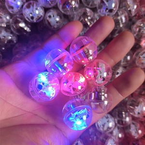 LED rung đỏ và xanh nhấp nháy bóng tròn nhỏ bóng nhấp nháy ánh sáng rung Flash bóng phụ kiện đồ chơi đường kính 2.2cm - Product Image 6