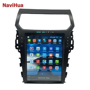 Navihua Tesla Style Vertical Screen 12.1" Android Radio for Ford Explorer 2014-2019 Car DVD Player GPS Multimedia <b>System</b> Carpaly - Product Image 5