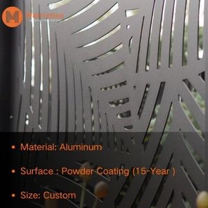 ألواح سياج معدنية مقطوعة بالليزر للخصوصية، حاجز زخرفي خارجي - Product Image 2