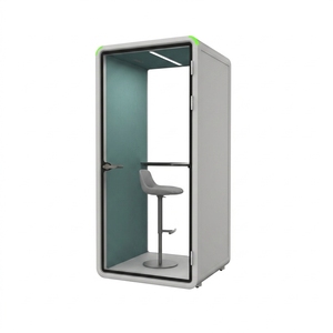 ห้องทำงานส่วนตัวแบบเคลื่อนย้ายได้ ป้องกันเสียงรบกวน ไม่ต้องติดตั้ง - Product Image 4
