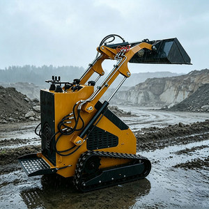 Compact Skid Steer High Performance <b>Wheel</b> Mini EPA CE 5 Engine for Farm Construction Use <b>Small</b> Track Skid Steer - Product Image 2