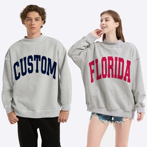 Biểu Tượng Tùy Chỉnh In Cổ Điển Có Thể Đảo Ngược Unisex Mock Cổ Áo Cotton Quá Khổ Mockneck Áo Thun Áo Nhà Sản Xuất - Product Image 1