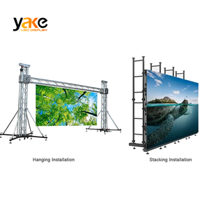 Layar LED Raksasa Luar Ruangan Yake Waterproof Digital Signage Videotron Video Wall Panel Advertising Display Billboard 100 120 Inch - Product Image 6
