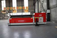 Machine à rouler les plaques circulaires W11 8*2500 à 3 rouleaux, formage automatique des extrémités pour l'acier inoxydable