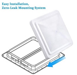DE0923-accesorios para caravana, tapa de ventilación Universal de 14 ", para remolque, autocaravana - Product Image 3