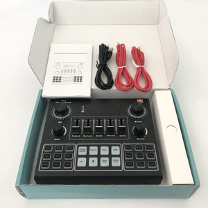 Interfaz de Audio USB de Fábrica, Mezclador de Sonido Externo con Micrófono BT, Tarjeta de Sonido para Teléfono y Computadora, Grabación en Vivo - Product Image 5