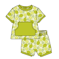 Conception unique de poche de veste de costume pour enfants en gros sur mesure d'usine pour les tenues d'été décontractées pour enfants