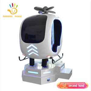 Simulateur de vol VR 9D d'occasion Golden-hand avec <span class=keywords><strong>casque</strong></span> Deepoon VR - Product Image 4