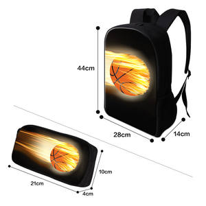 ランチボックス付きボーイズスクールバッグ昇華バックパック - Product Image 3