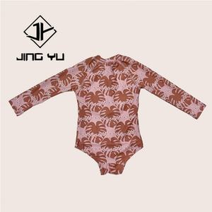Maillots de bain pour bébés les plus vendus en 2025, fabricants de maillots de bain pour enfants personnalisés, maillots de bain en polyester recyclé imprimés pour filles - Product Image 4