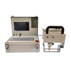 เครื่องแกะสลักเลเซอร์แบบมือถือสำหรับงานมืออาชีพ ใช้แบตเตอรี่ พร้อมจอ LCD อัจฉริยะ สำหรับแกะสลักหมายเลข VIN บนโลหะ และหมายเลขประจำตัวรถยนต์ - Product Image 4