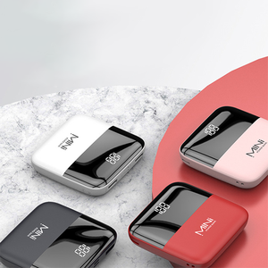 パワーバンクバッテリー10000mAhミニポータブルパワーバンク,スクエアインテリジェントデジタルディスプレイ - Product Image 1