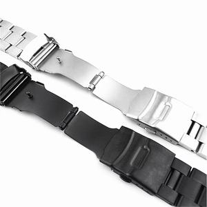 <span class=keywords><strong>Bracelet</strong></span> de montre en acier inoxydable massif, <span class=keywords><strong>bracelet</strong></span> de montre brossé avec extrémités incurvées, remplacement pour Seikos SKX700 20 <span class=keywords><strong>22MM</strong></span> - Product Image 6