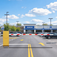 Barrière intelligente de reconnaissance de plaques d'immatriculation DC tout-en-un, portail de stationnement sans surveillance pour la gestion des parkings commerciaux