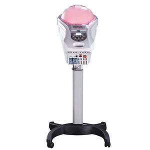 Vaporizador de Ozono O3 para Peluquería, Salón de Belleza y Spa, con Terapia LED, Ultrasonido y Micronebulización, con Soporte Rodante - Product Image 1