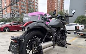 Bicicleta clásica <span class=keywords><strong>VOGE</strong></span> CU525-Faro redondo retro doble en línea de 500cc, perfecto para paseos urbanos y en carretera Wuji - Product Image 4