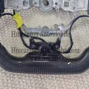 Volante de Cuero Perforado y Fibra de Carbono para Autos CT200/ES/GS/RX/IS, Venta al Por Mayor - Product Image 3